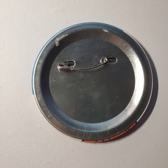 Disney Alice In Wonderland Dinah Cat Red Kitten Pink Bow Pinback Button 3" - Picture 5 of 6